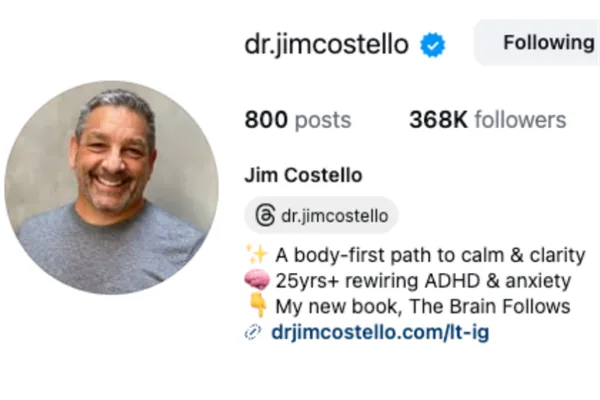 Dr. Jim Costello social proof